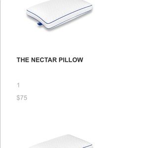 Nectar standard pillow